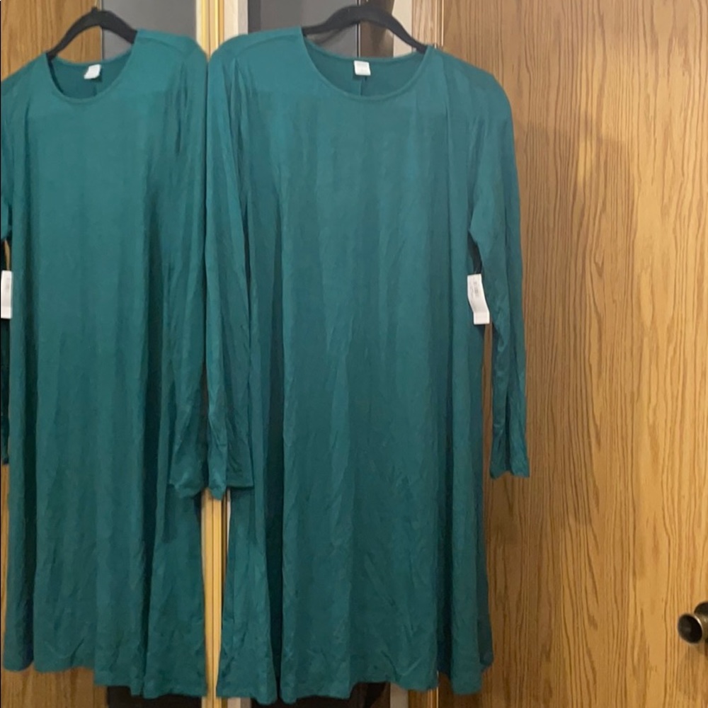 🏷️ NWT Jersey Swing Dress with Long Sleeves